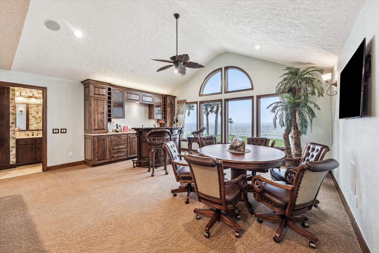 Home Office, Interior, Recessed Lighting, Water