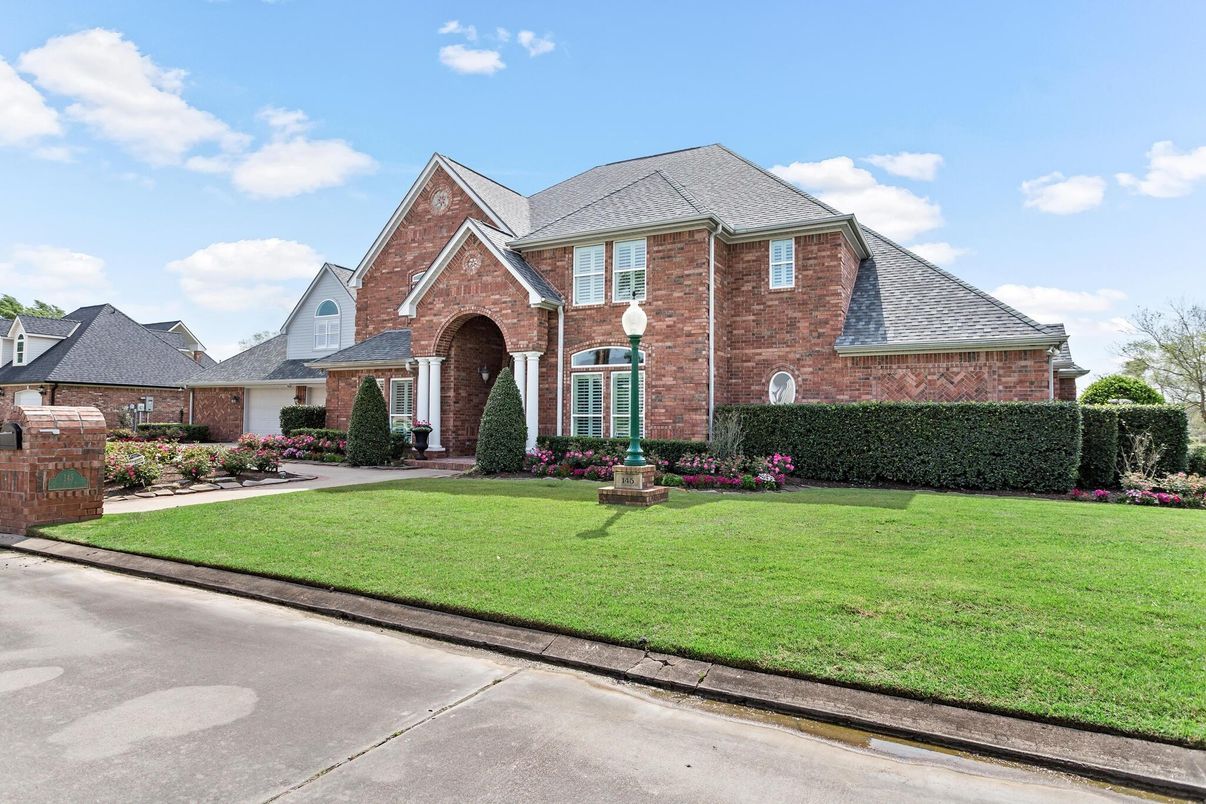 Exterior, Facade, Brick Facade, French Provincial