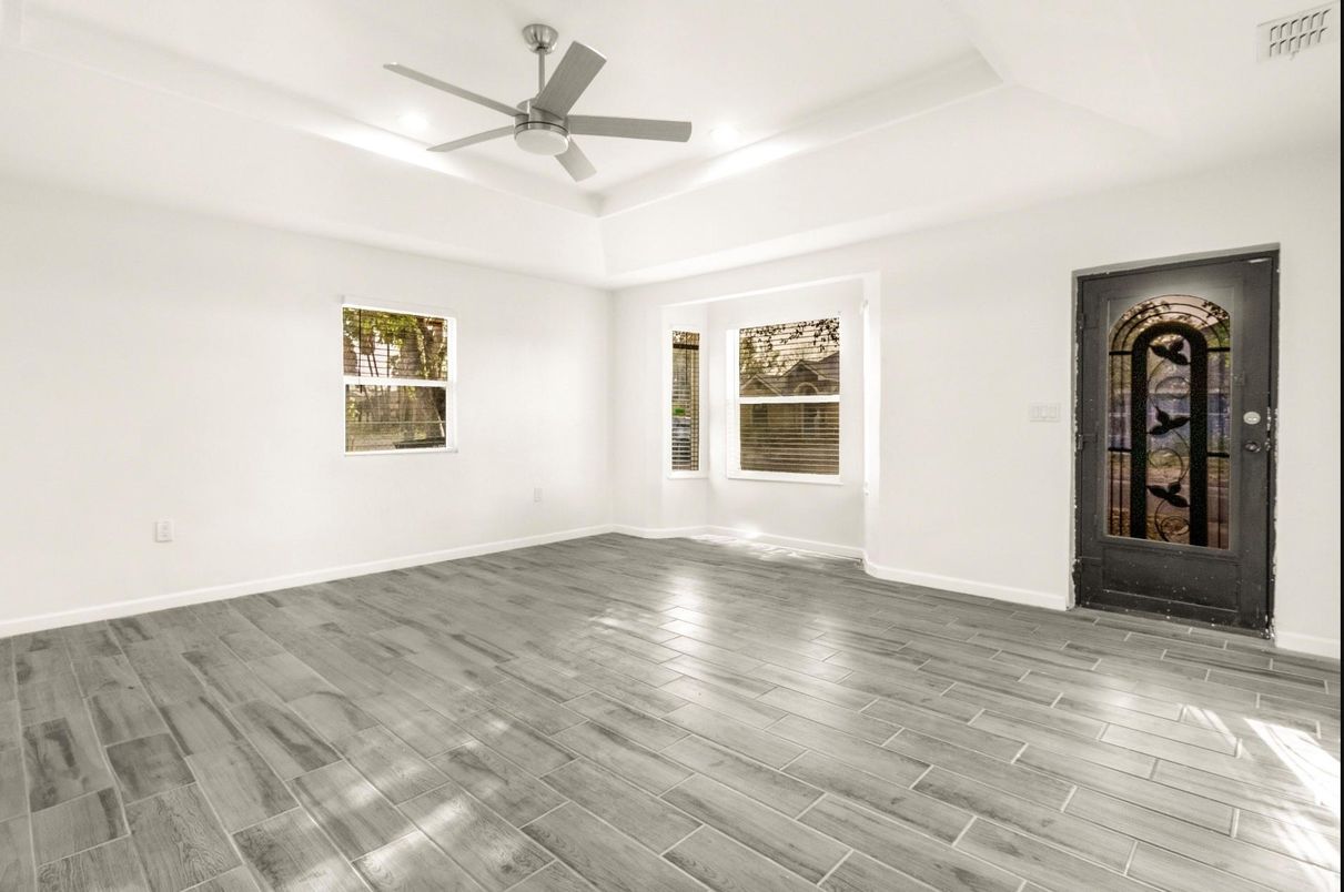 Empty room, Interior, Wood Texture Flooring