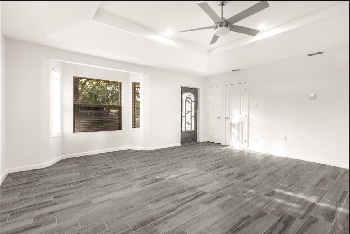 Empty room, Interior, Wood Texture Flooring