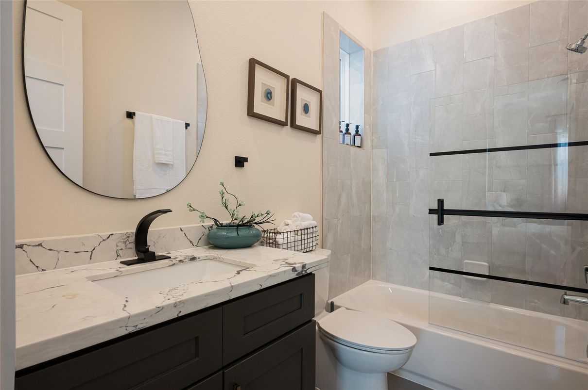 Bathroom, Glass Shower, Interior