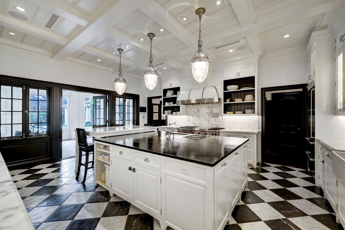 Interior, Kitchen, Pendant Lights, Recessed Lighting