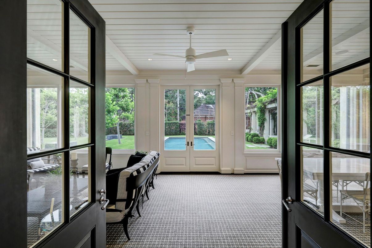 Interior, Recessed Lighting, Sun Room