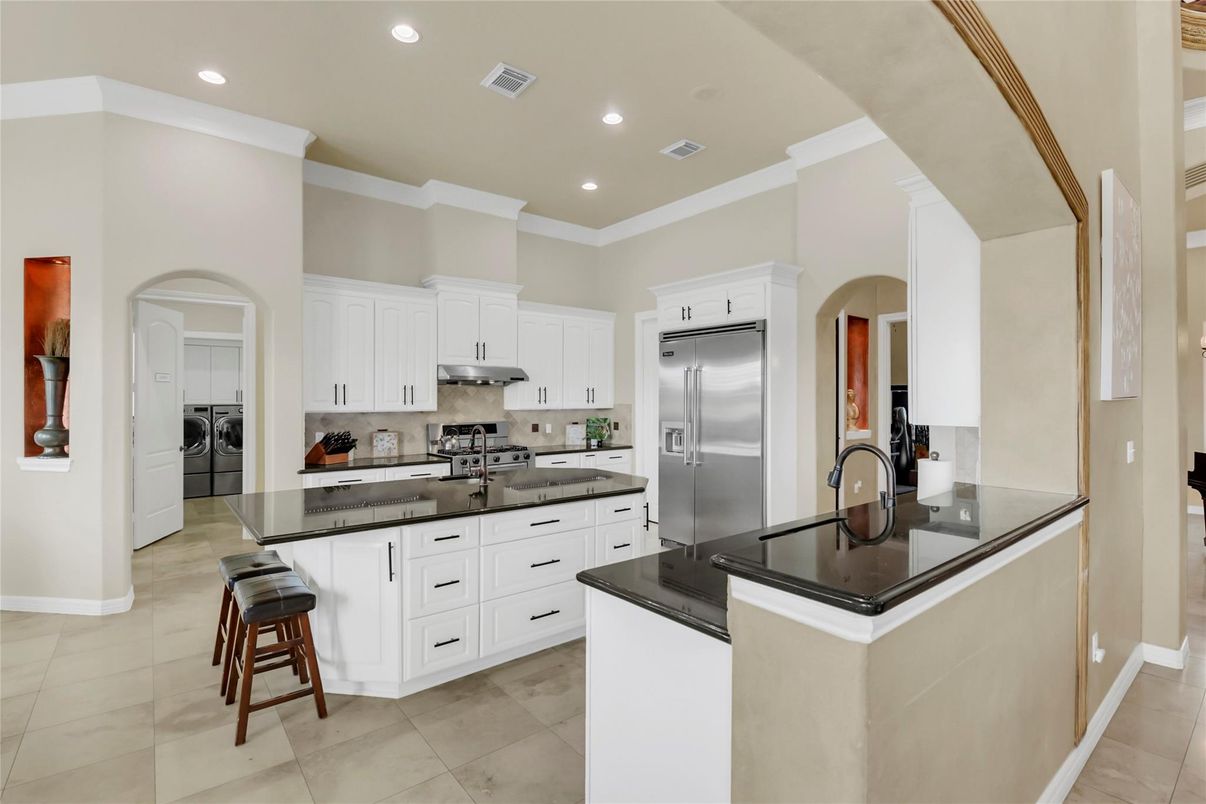 Interior, Kitchen, Recessed Lighting, Stainless Steel Appliances