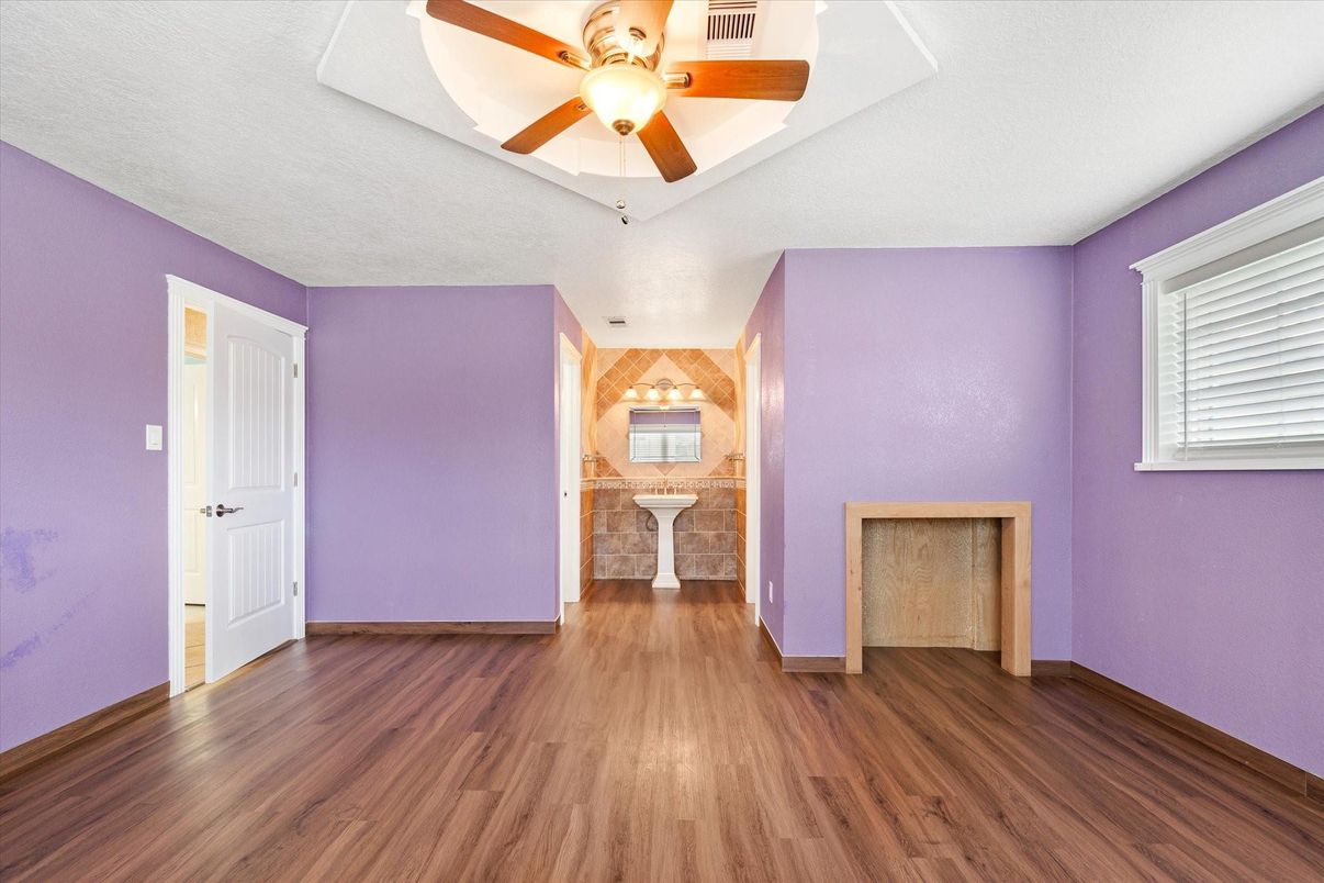 Empty room, Interior, Wood Texture Flooring