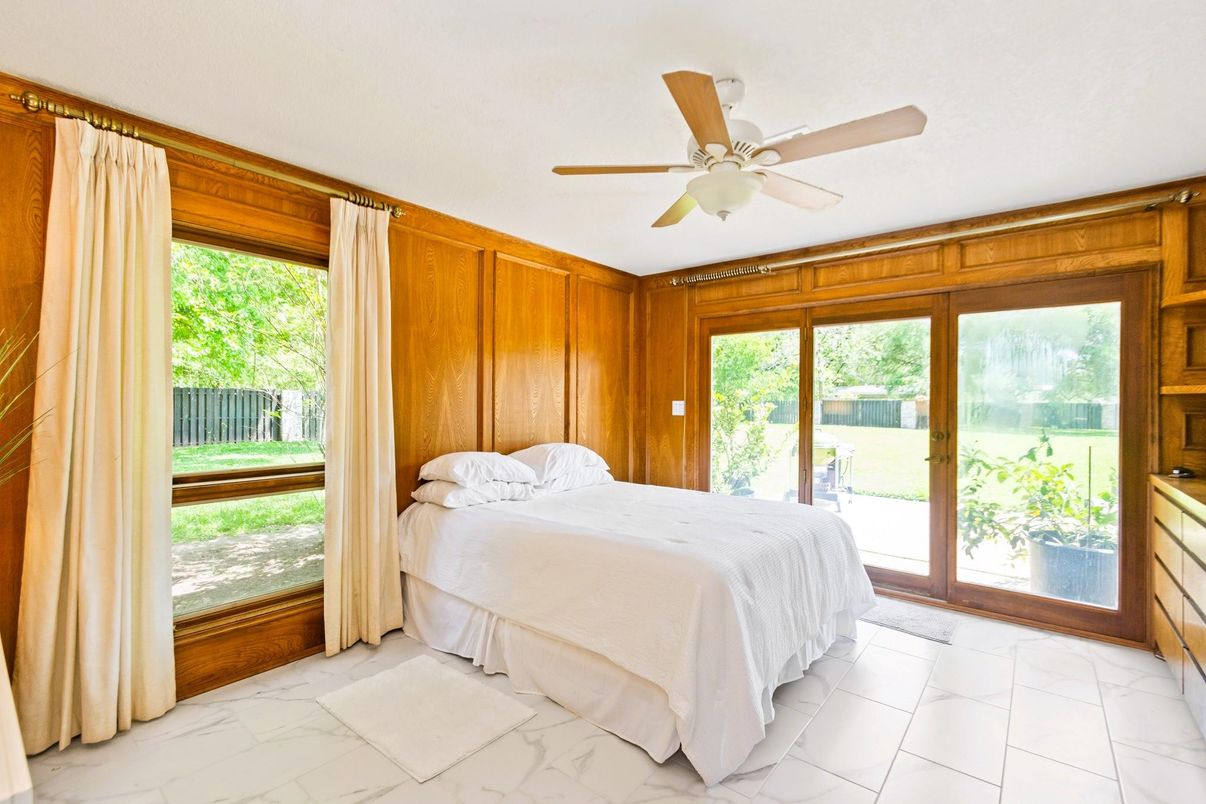 Bedroom, Interior, Marble, Wooden Walls