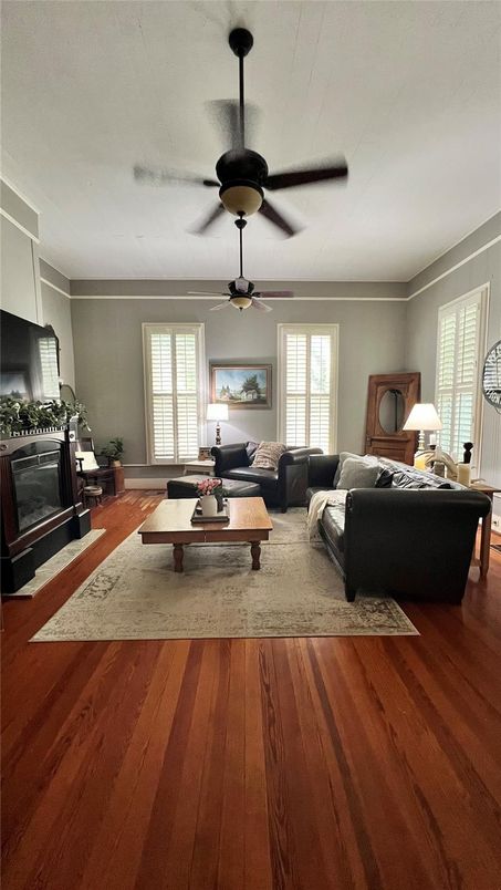 Fireplace, Interior, Living room, Wood Texture Flooring