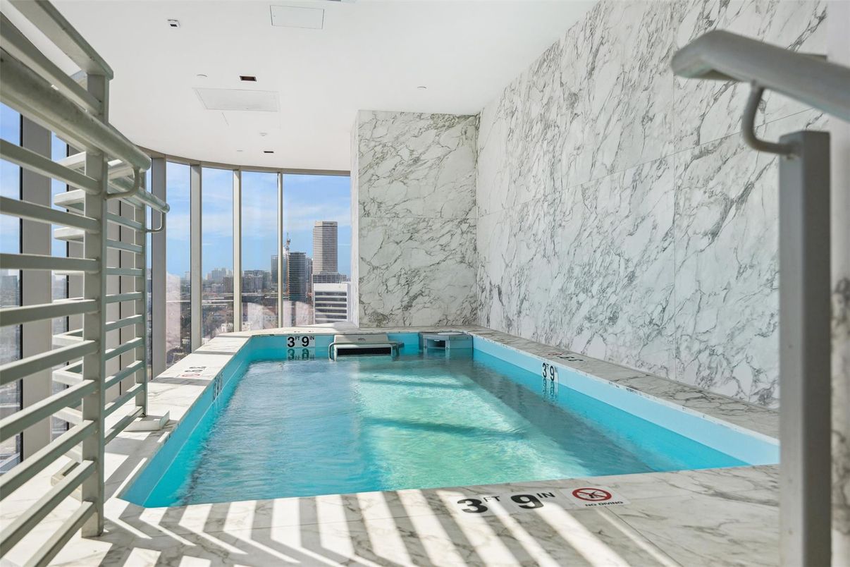 Interior, Marble Walls, Pool