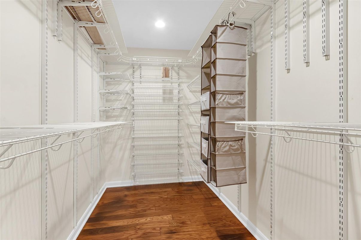 Interior, Recessed Lighting, Walk-in Closets, Wood Texture Flooring