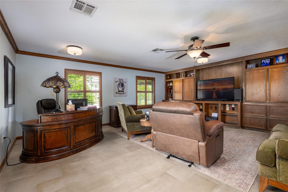 Home Office, Interior, Living room