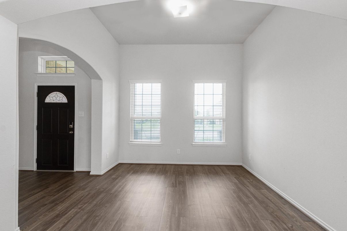 Empty room, Interior, Wood Texture Flooring