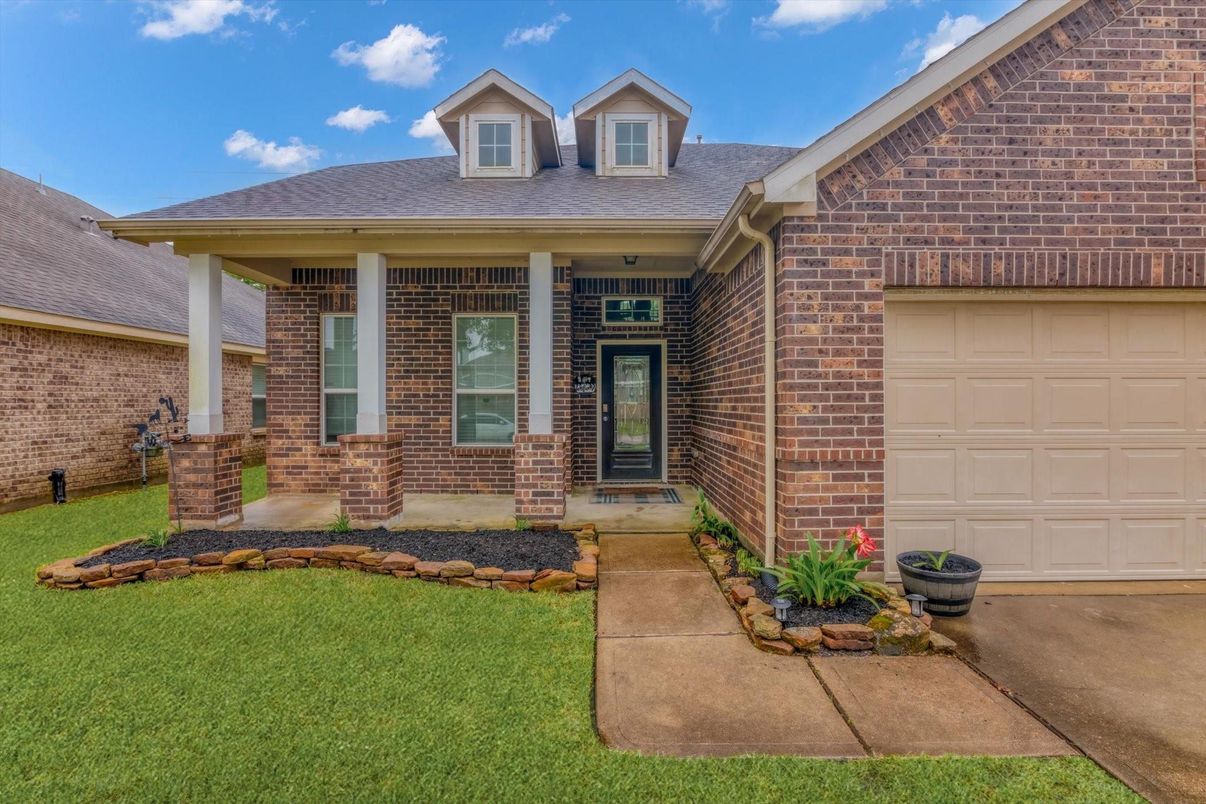 Attached, Exterior, Facade, Brick Facade, Brick Traditional