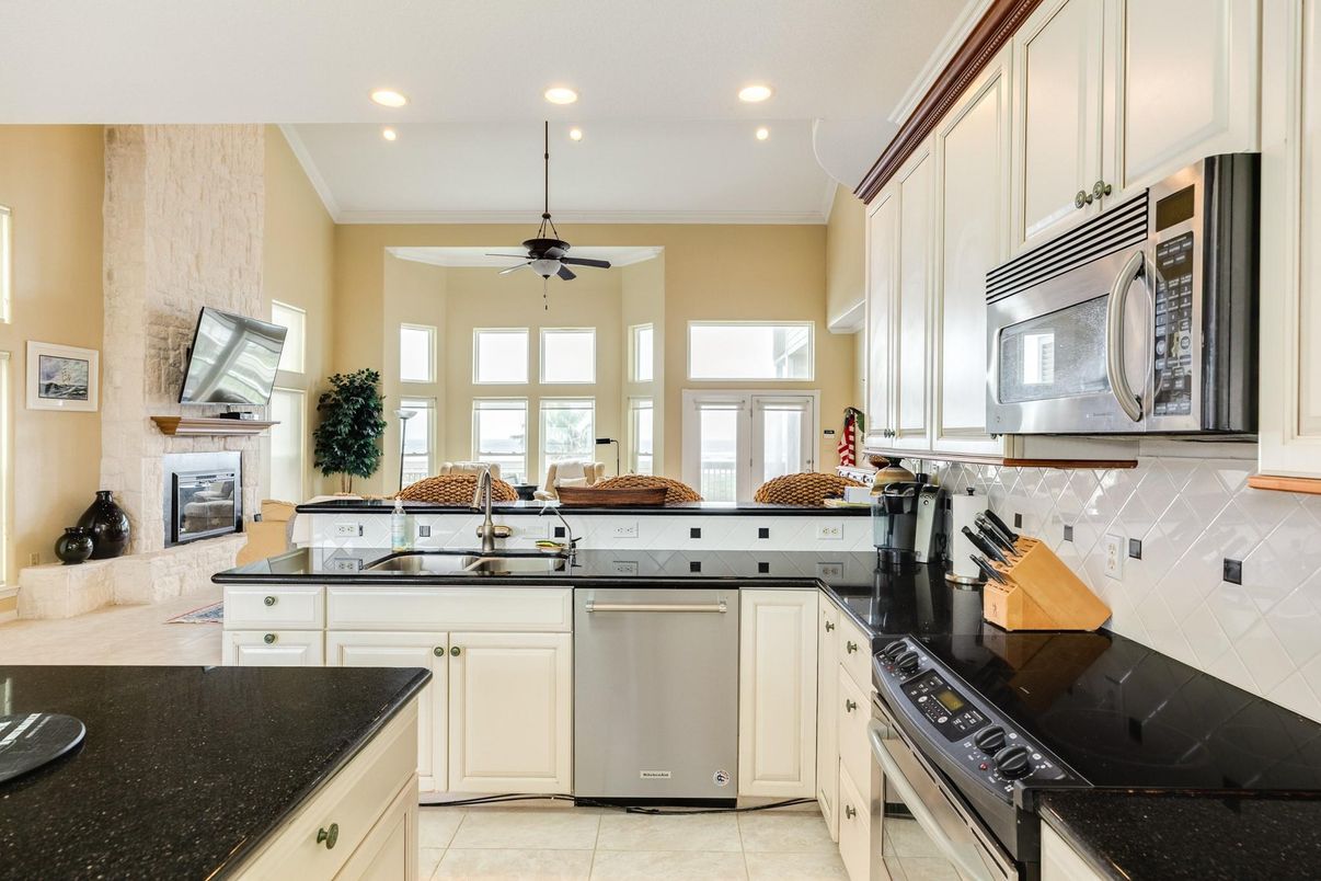 Interior, Kitchen, Recessed Lighting, Stainless Steel Appliances