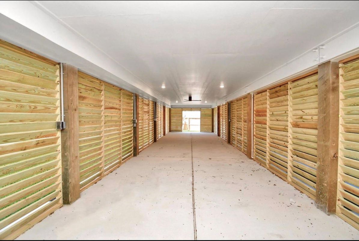 Interior, Recessed Lighting, Stone Walls, Wooden Walls