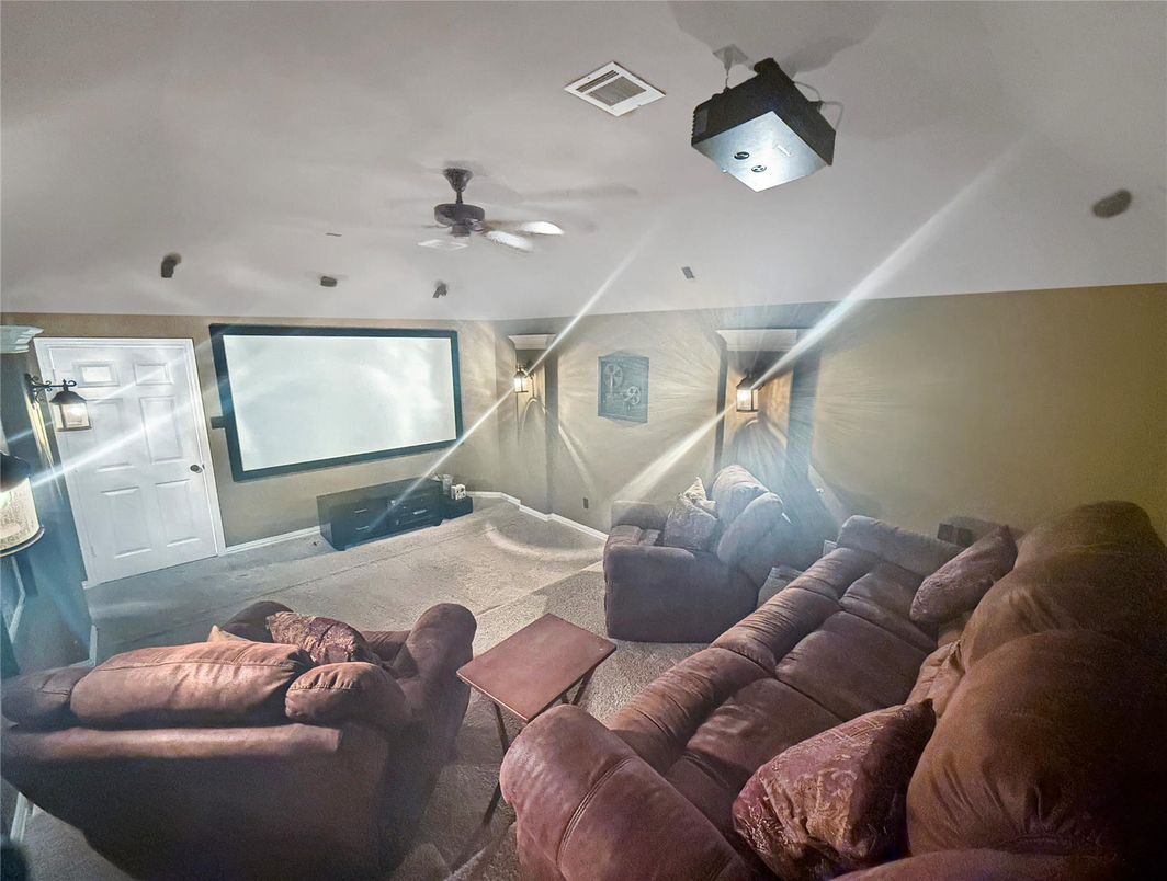 Interior, Living room, Projection Screen, Theatre Room