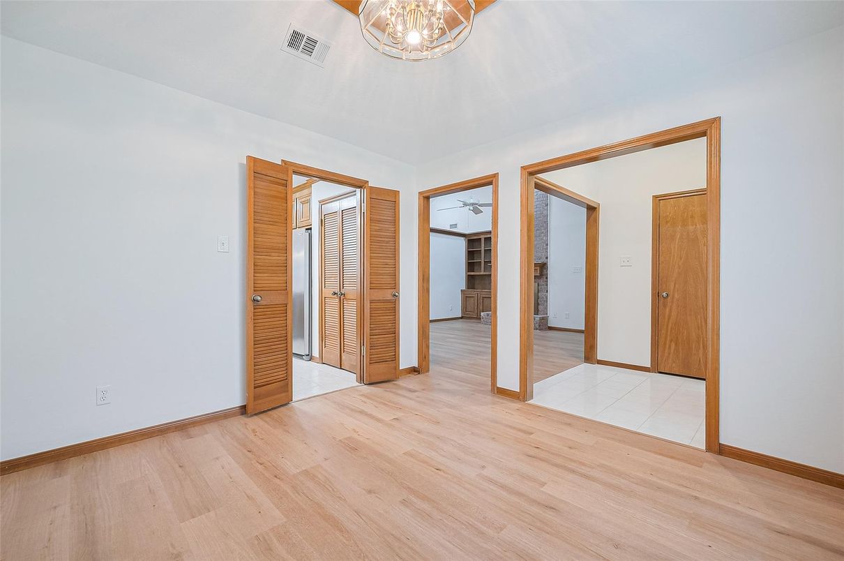 Empty room, Interior, Wood Texture Flooring