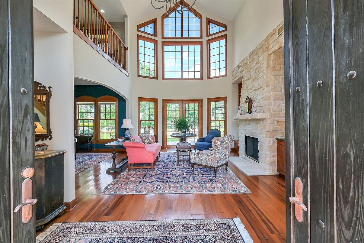 Fireplace, Interior, Living room, Wood Texture Flooring