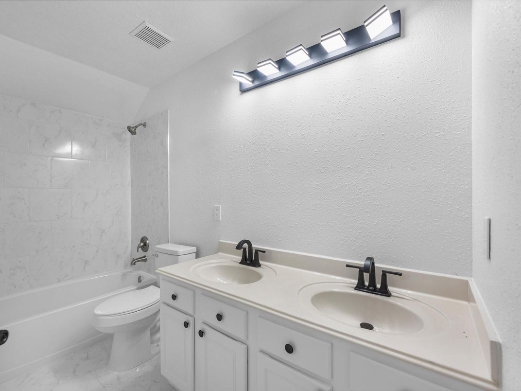 Bathroom, Dual Sink Vanities, Interior, Marble, Marble Walls