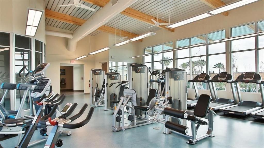 Fitness Equipment, Gym, Interior