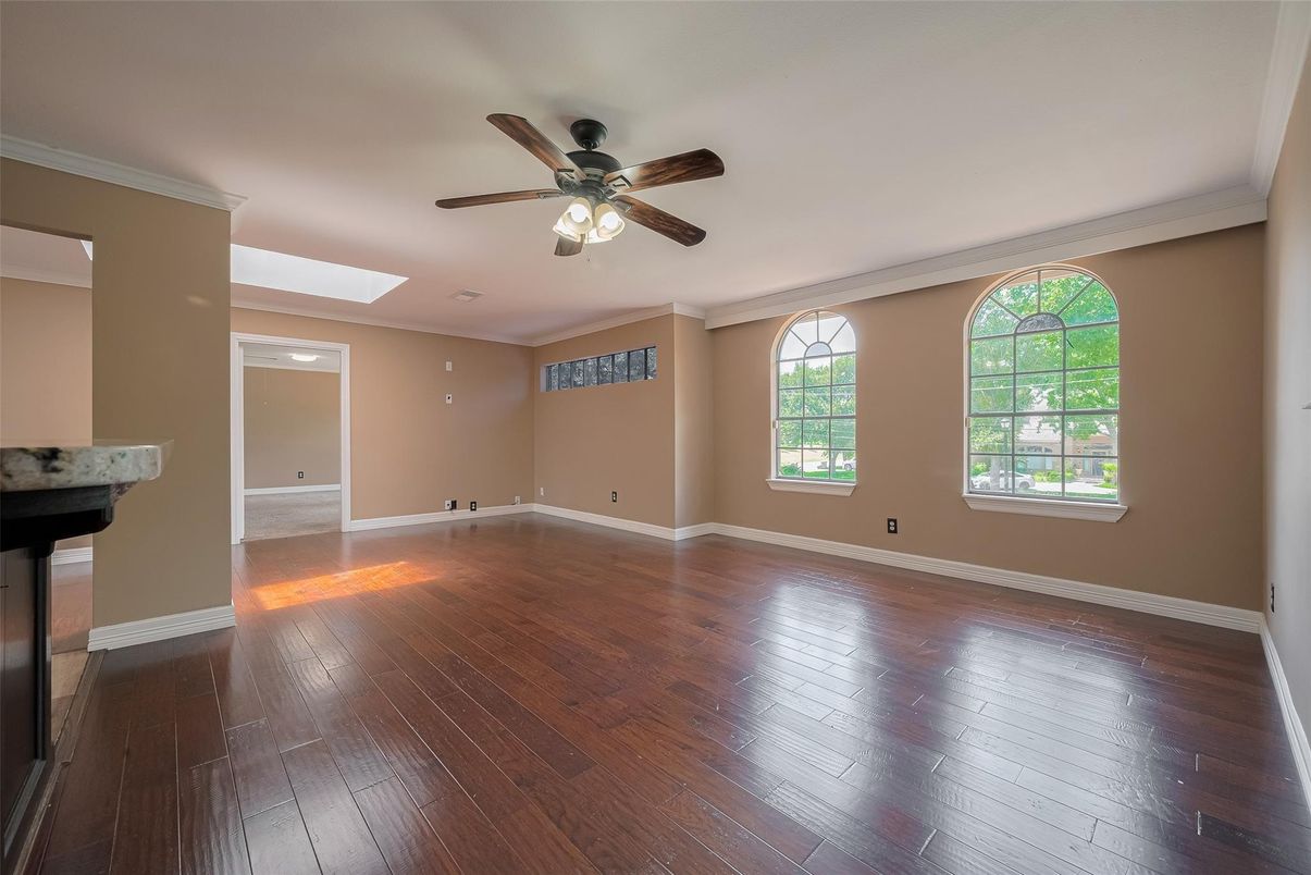 Empty room, Interior, Wood Texture Flooring