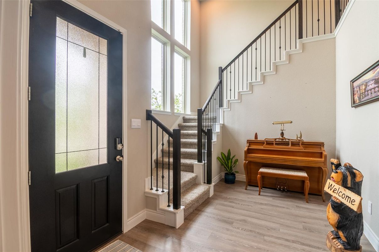 Interior, Piano, Wood Texture Flooring
