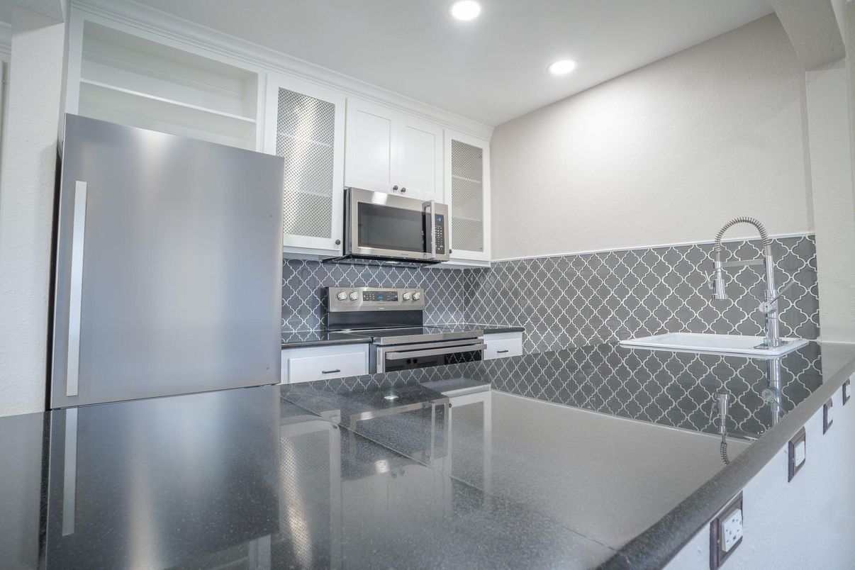 Interior, Kitchen, Recessed Lighting, Stainless Steel Appliances