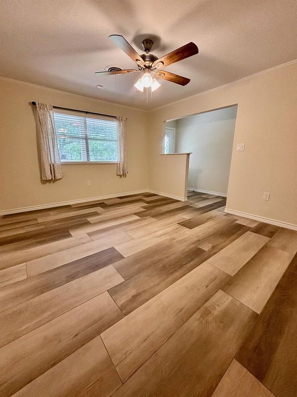 Empty room, Interior, Wood Texture Flooring