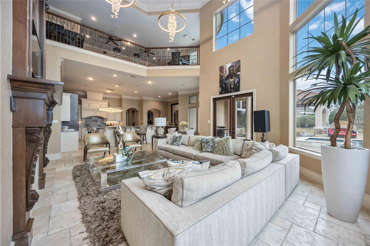 Interior, Kitchen, Living room, Pendant Lights, Recessed Lighting