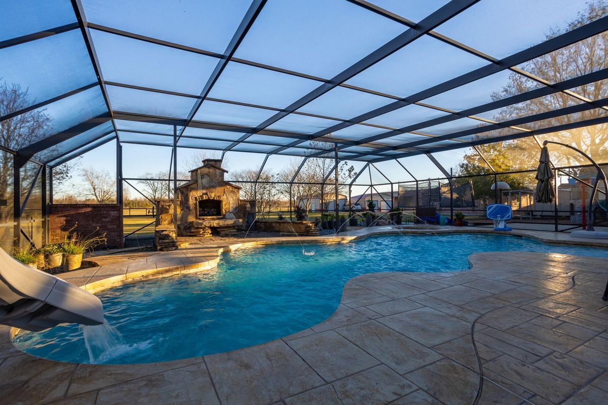 Glass Ceilings, Interior, Pool, Sun Room
