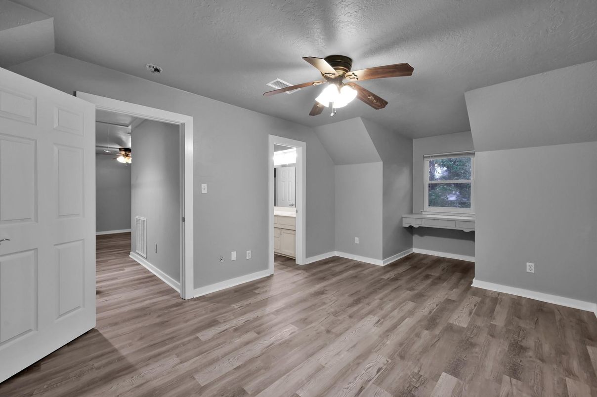 Empty room, Interior, Wood Texture Flooring
