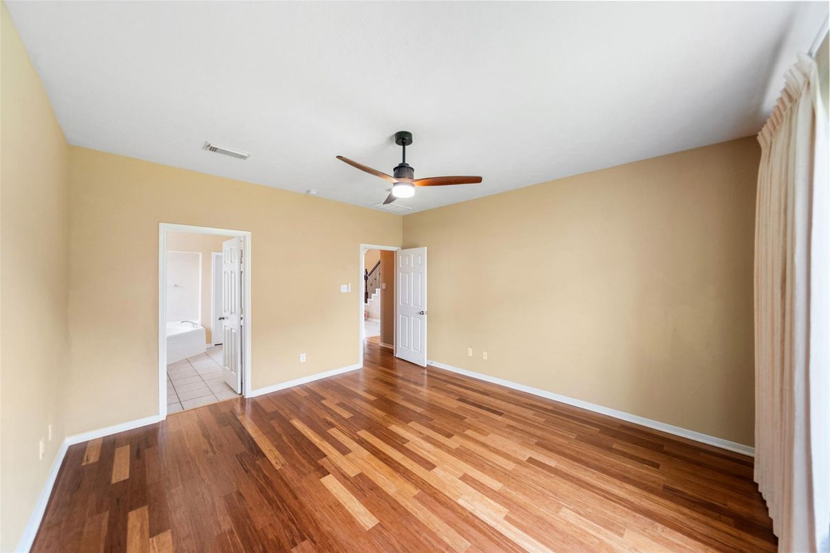 Empty room, Interior, Wood Texture Flooring