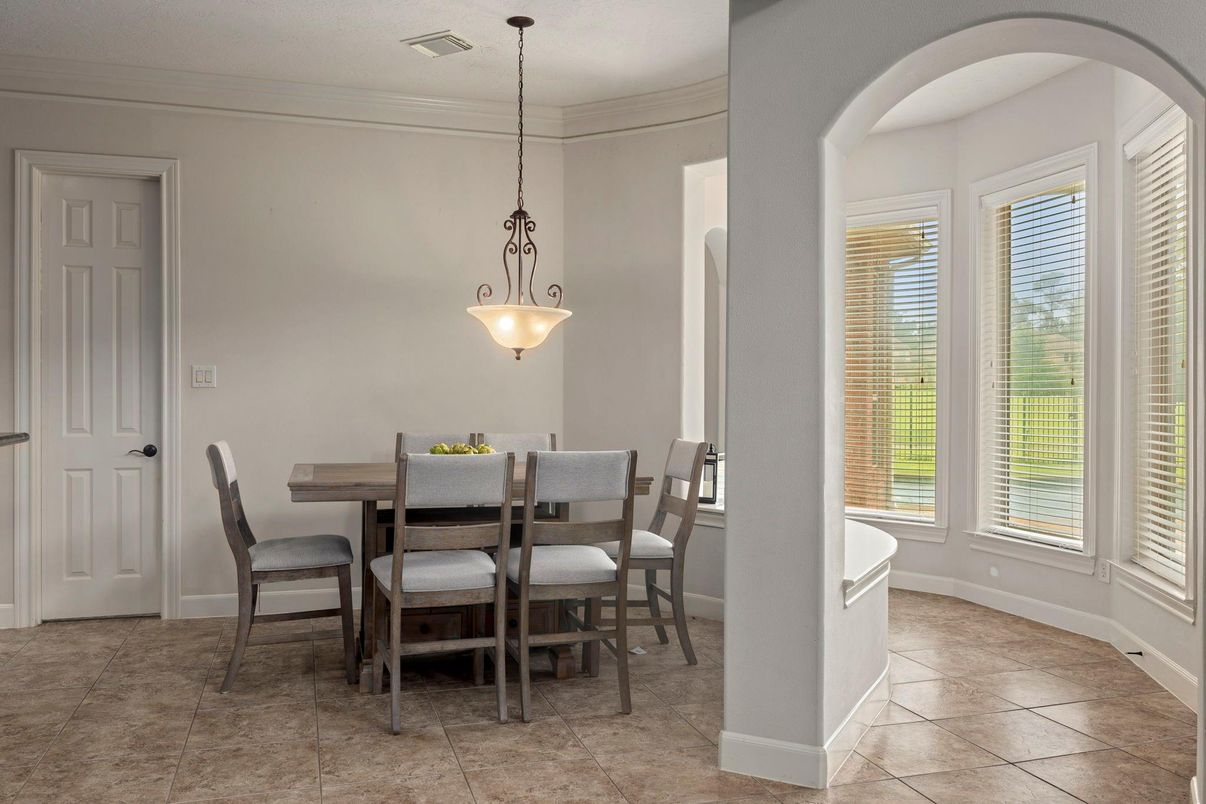 Dining room, Interior, Pendant Lights
