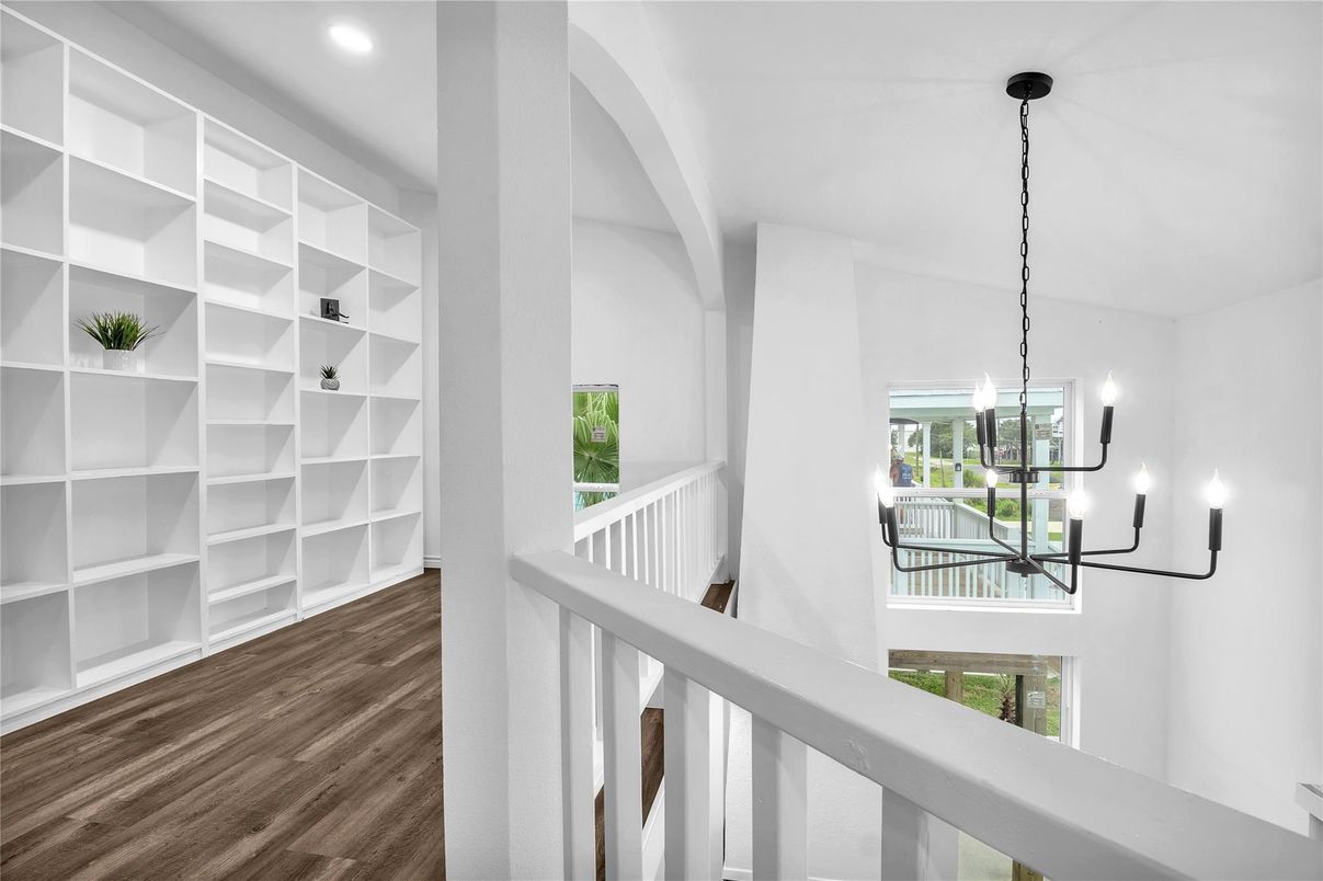 Chandelier, Interior, Pendant Lights, Recessed Lighting, Wood Texture Flooring