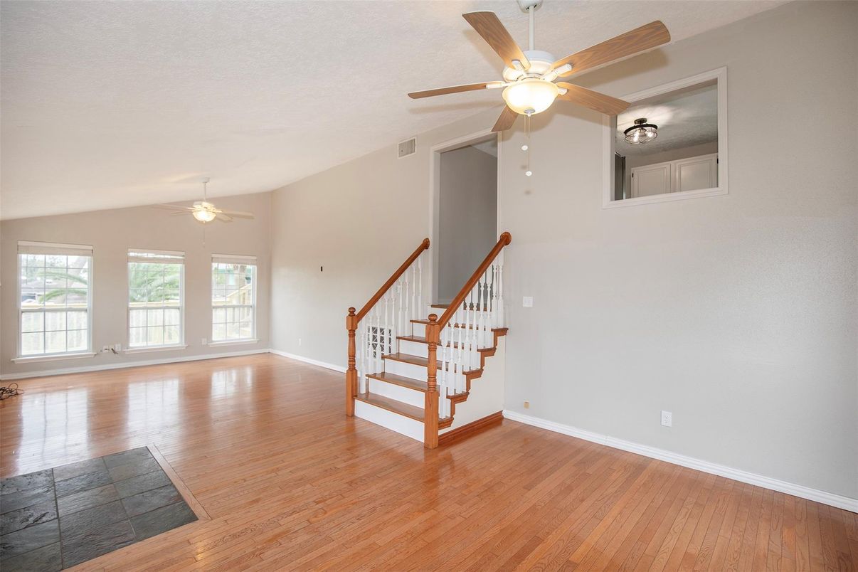 Empty room, Interior, Wood Texture Flooring