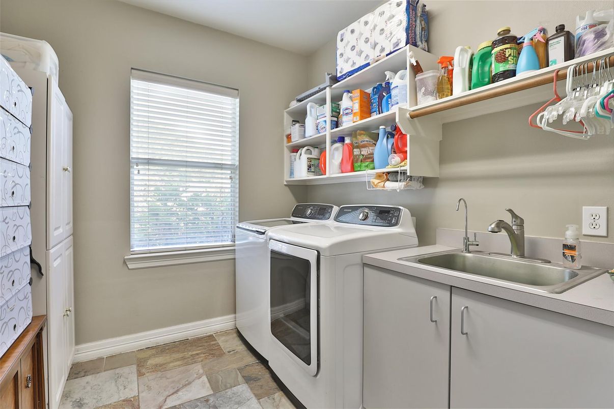 Interior, Washer