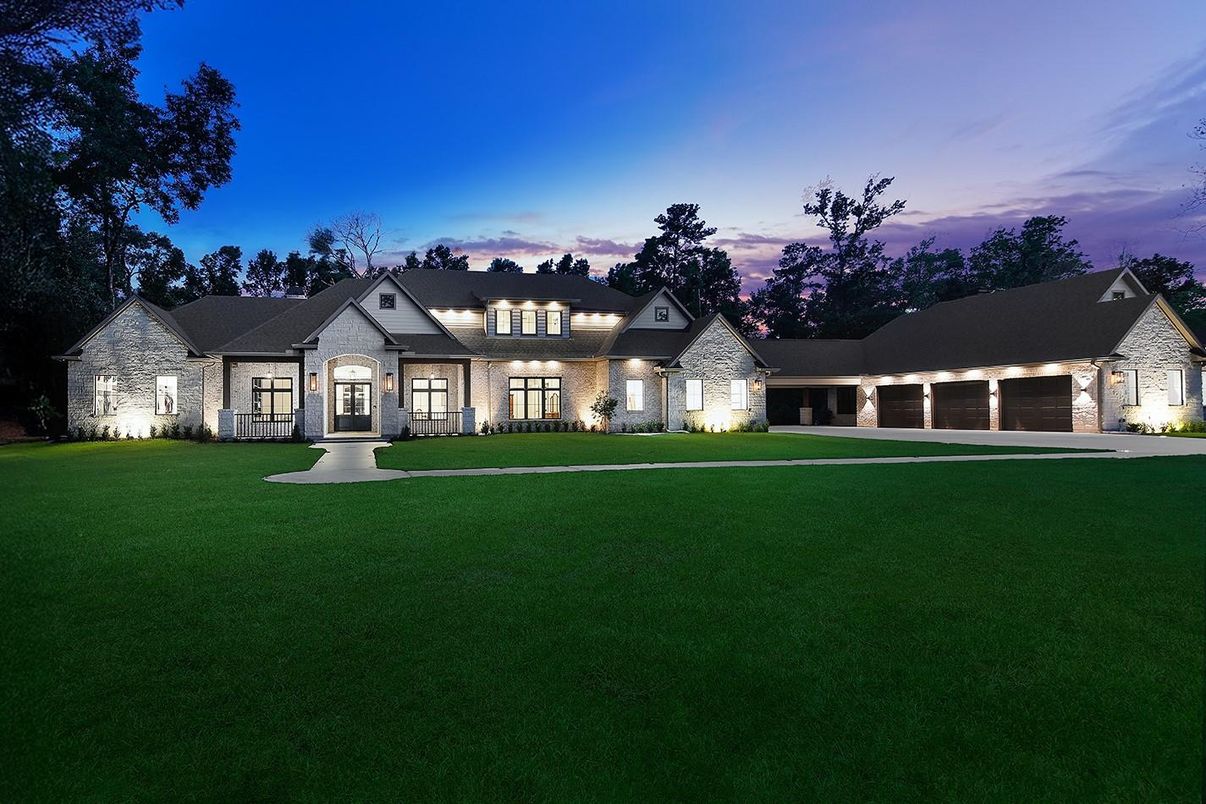 Attached, Backyard, Exterior, Facade, Brick Traditional