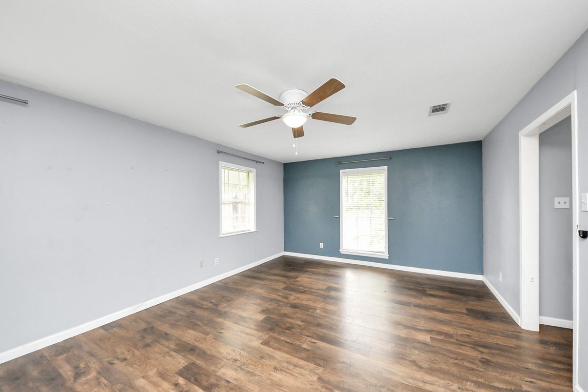 Empty room, Interior, Wood Texture Flooring
