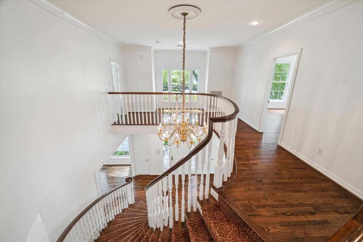 Chandelier, Interior, Recessed Lighting, Wood Texture Flooring