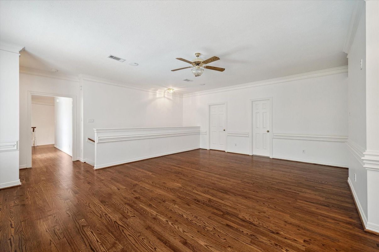 Empty room, Interior, Wood Texture Flooring