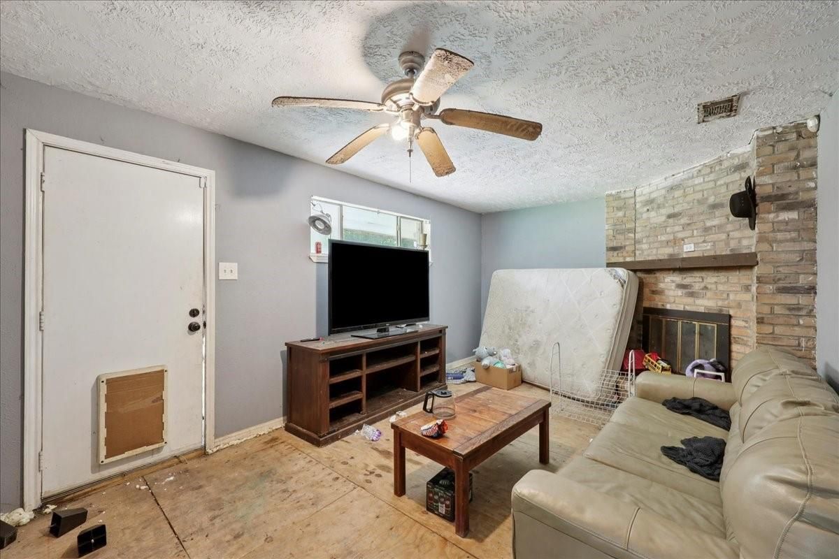 Fireplace, Interior, Living room, Stone Walls