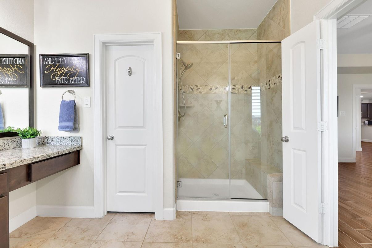 Bathroom, Glass Shower, Interior
