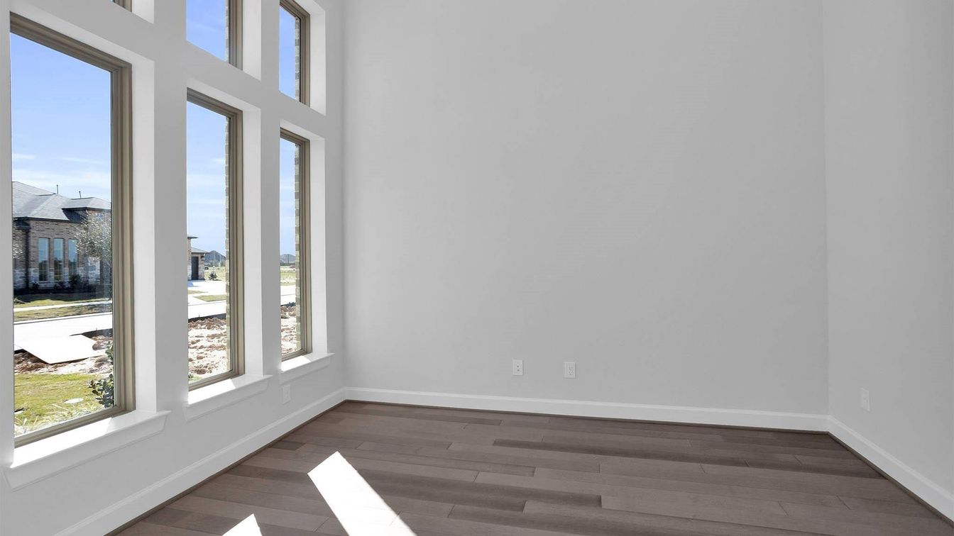 Empty room, Interior, Wood Texture Flooring