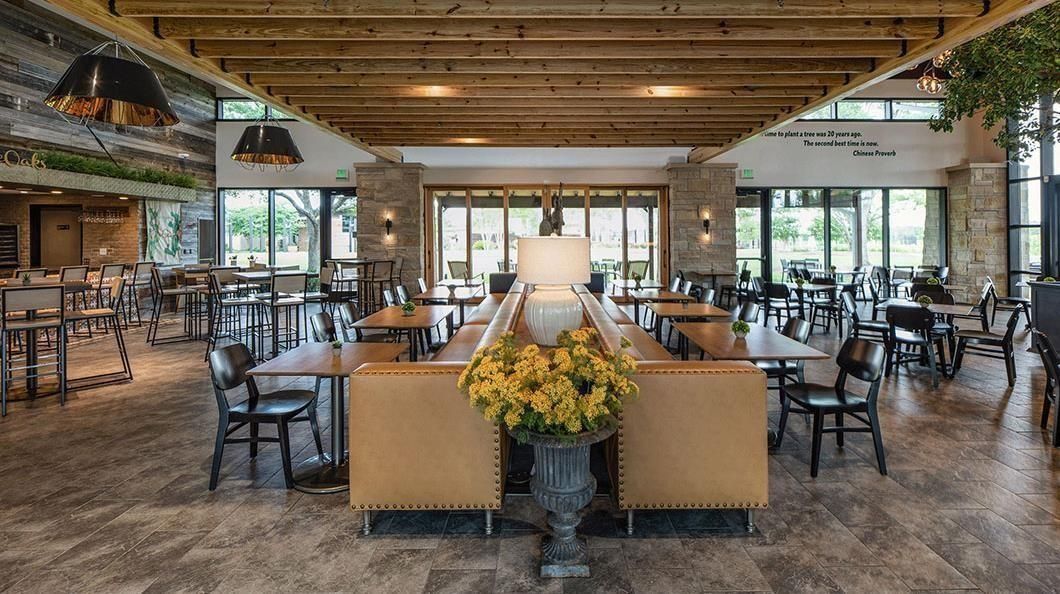 Dining room, Interior, Recessed Lighting, Wooden Beams