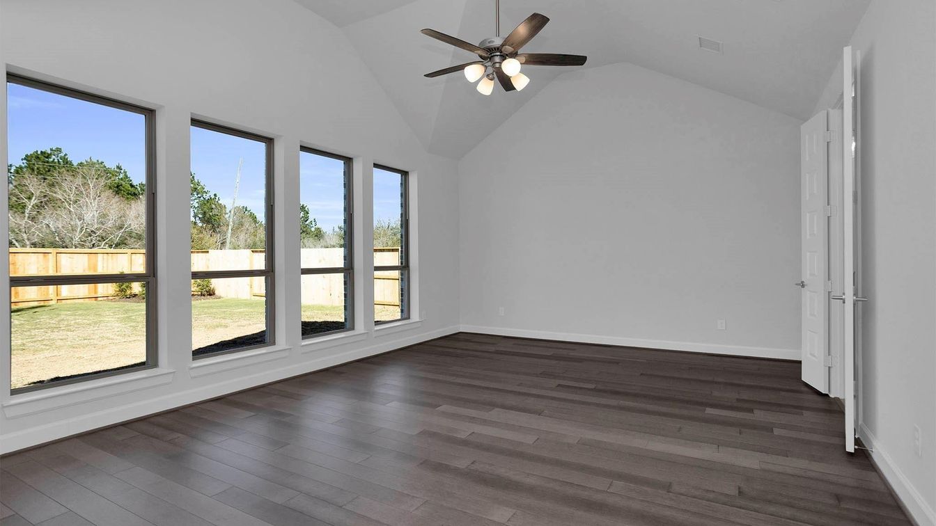 Empty room, Interior, Wood Texture Flooring