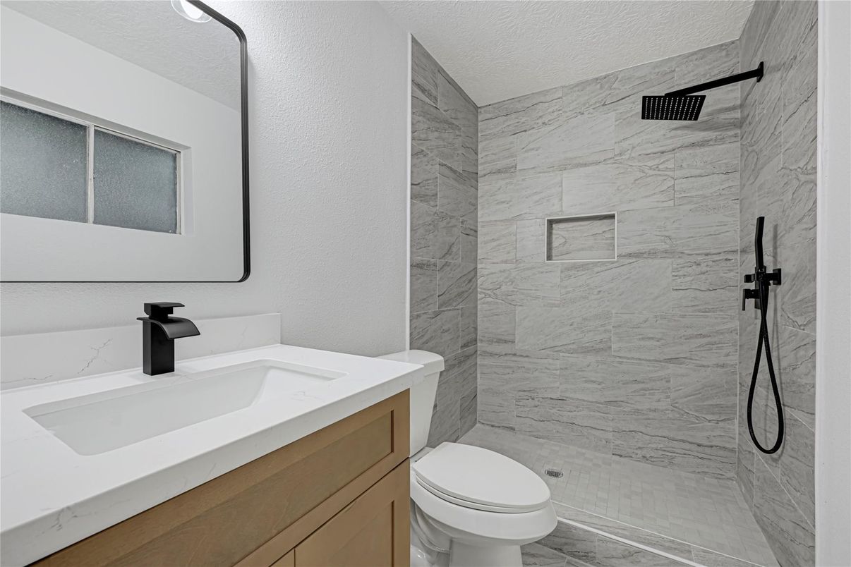 Bathroom, Glass Shower, Interior, Marble, Marble Walls