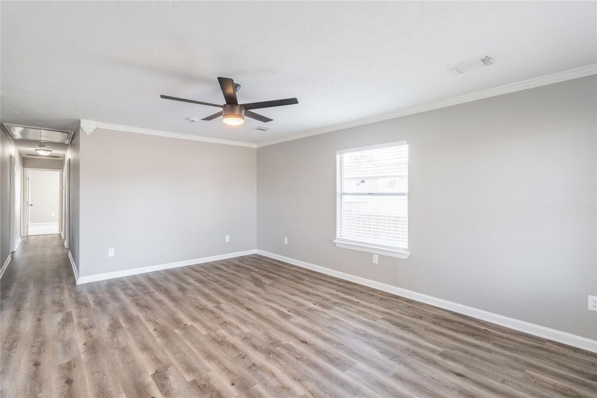 Empty room, Interior, Wood Texture Flooring