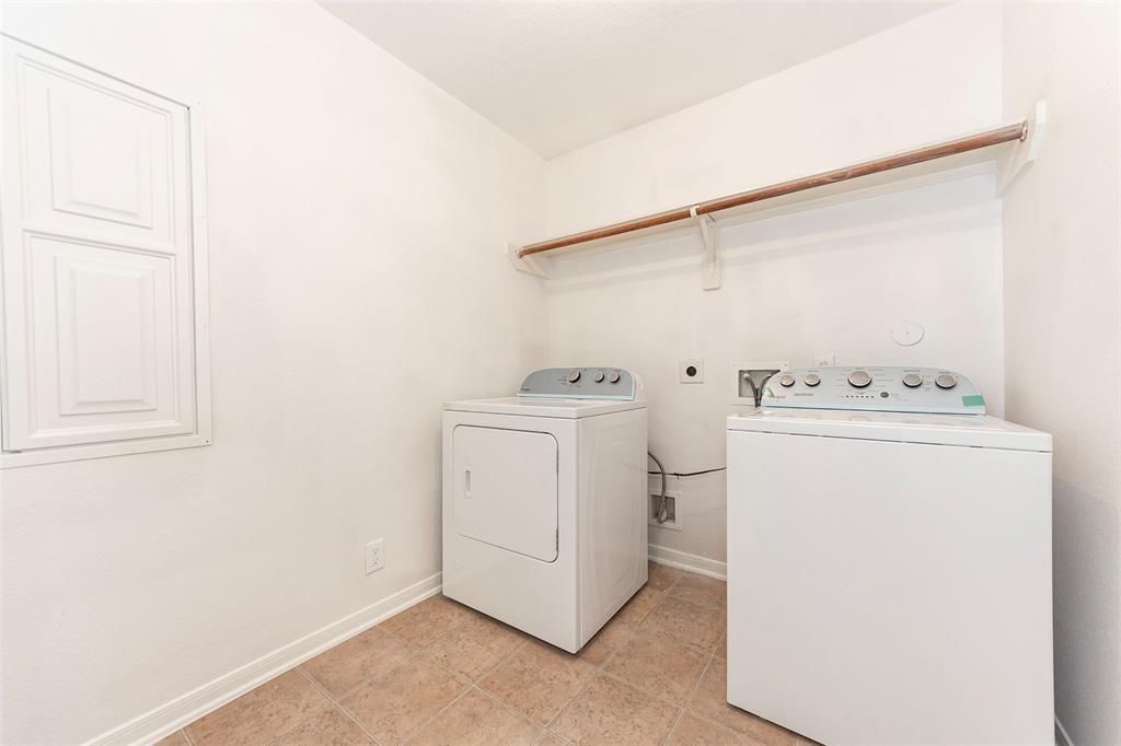 Interior, Washer