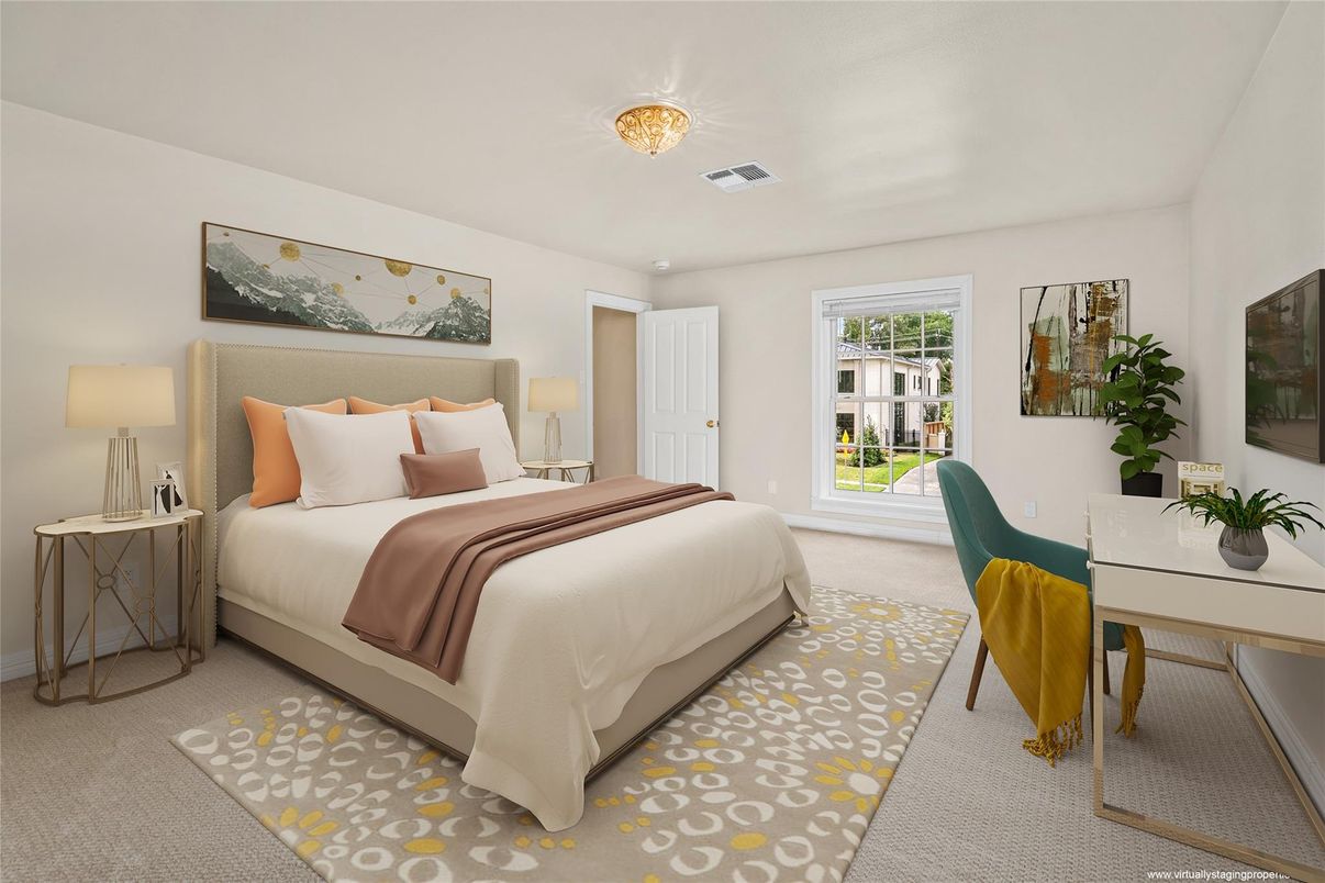 Bedroom, Home Office, Interior