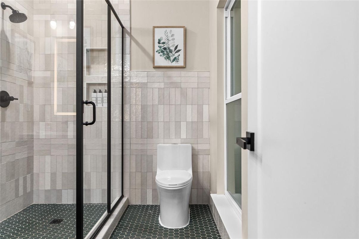 Bathroom, Glass Shower, Interior