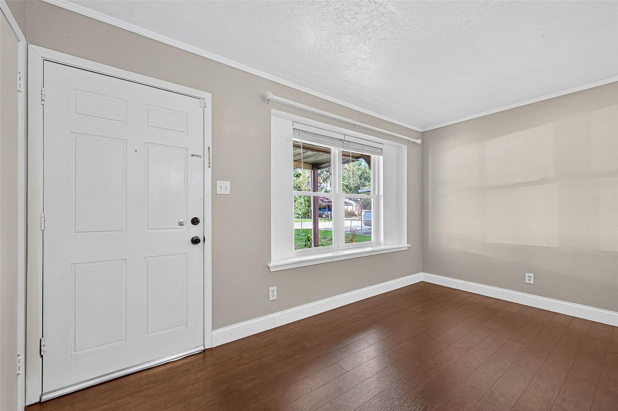 Empty room, Interior, Wood Texture Flooring